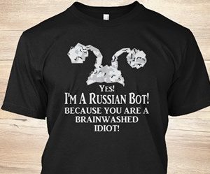 RUSSIAN BOT T-SHIRTS