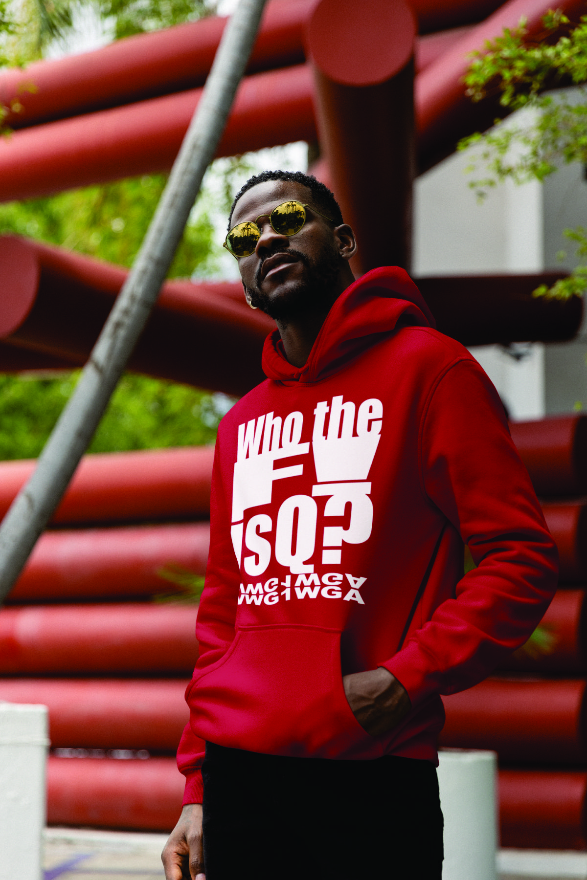 Who the F! is Q? WWG1WGA Hoodie