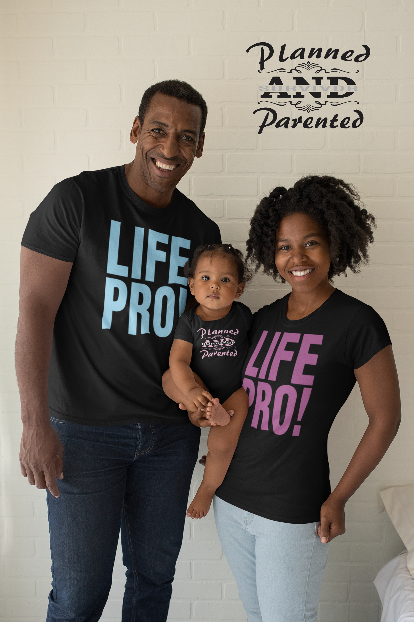 Planned Parented Life Pro! Family T-Shirts or Onesies