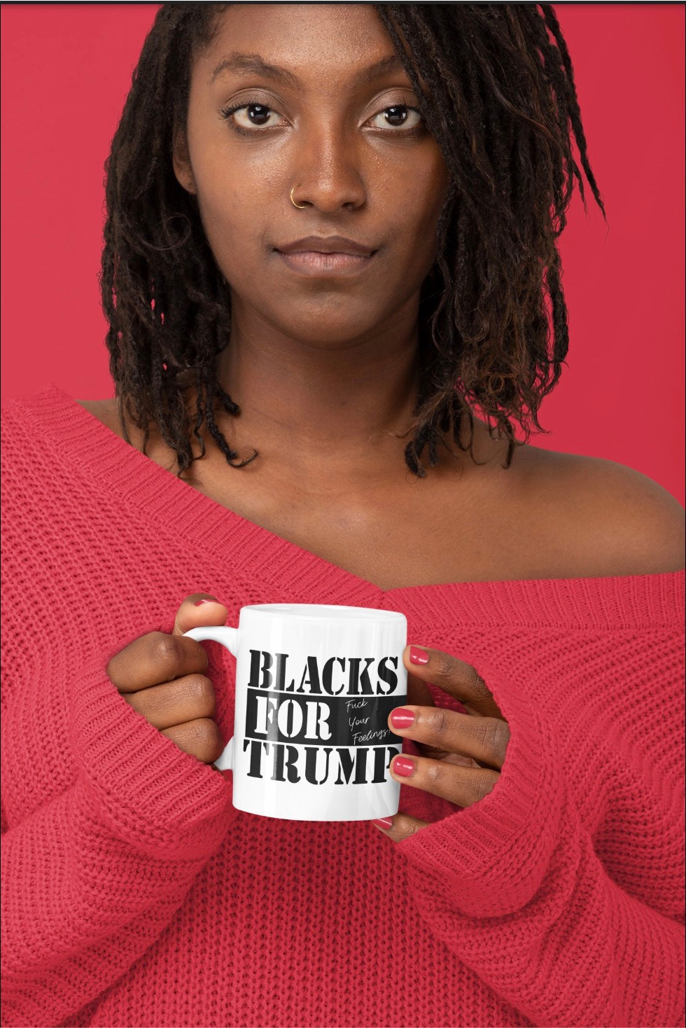 More Blacks For Trump, F' Your Feelings! Mug