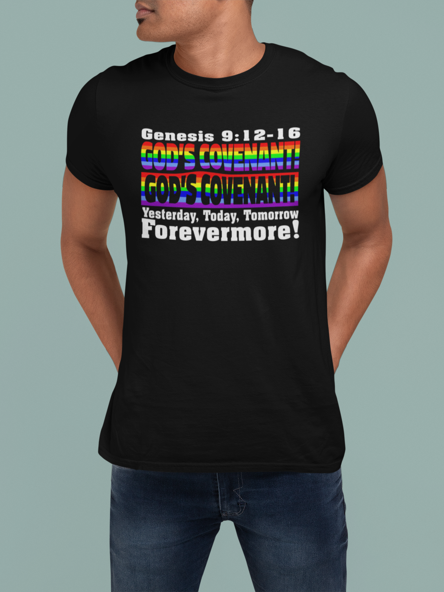 GOD's Covenant Rainbow T'shirts